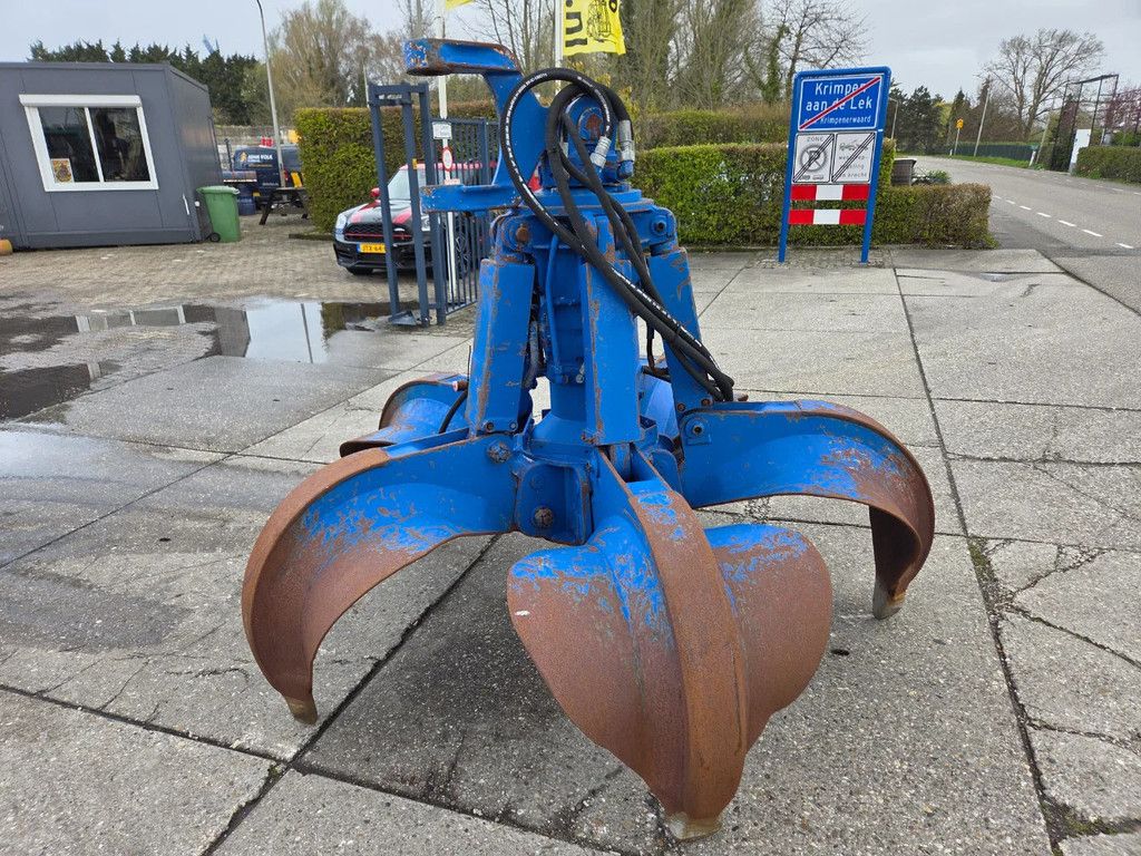 2X Roterende poliepgrijper 5 schalen