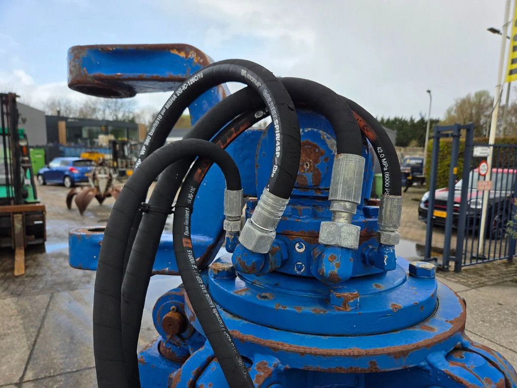 2X Roterende poliepgrijper 5 schalen