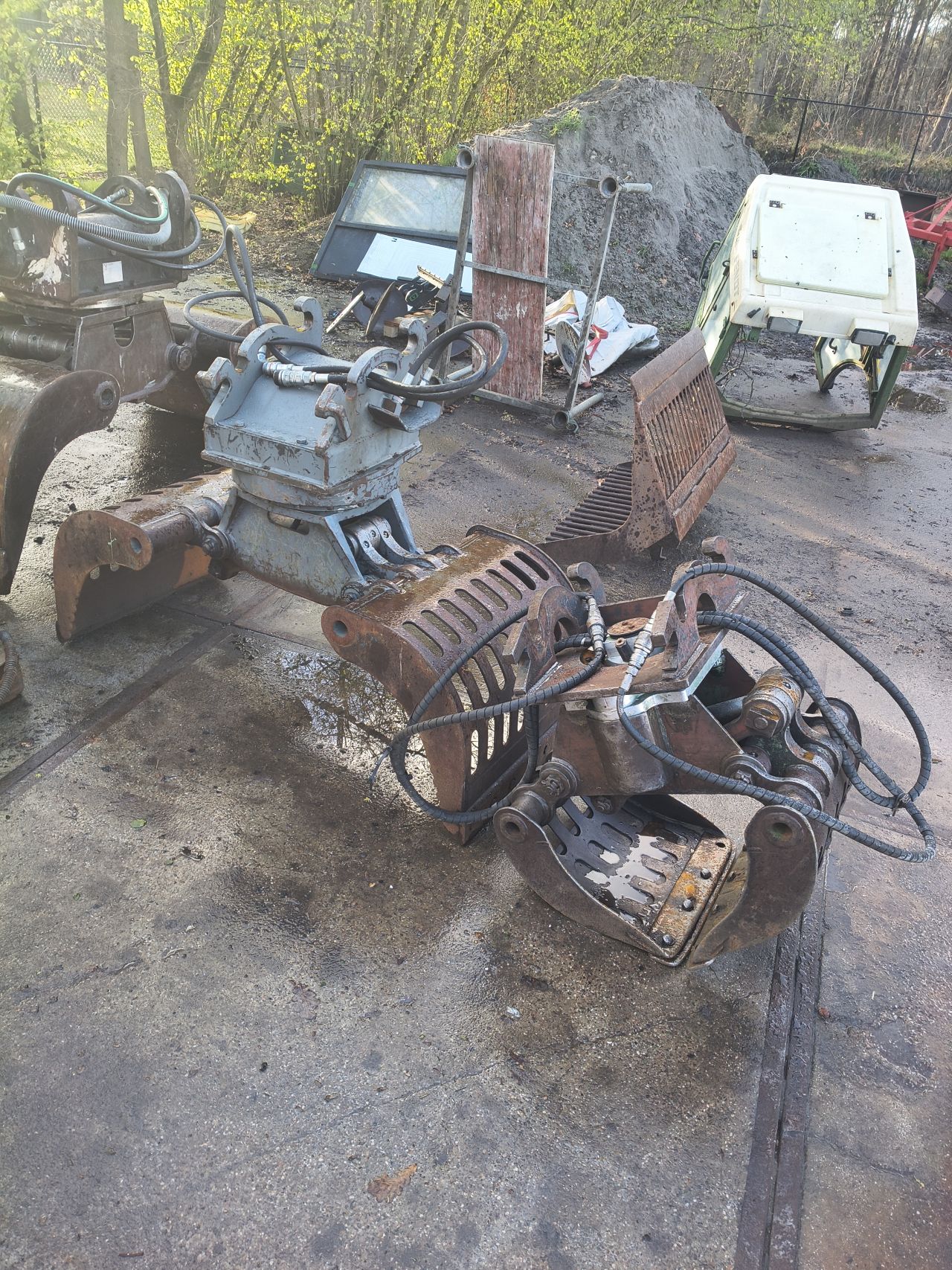 Sorteergrijper cw10 vematec zijtveld dehaco