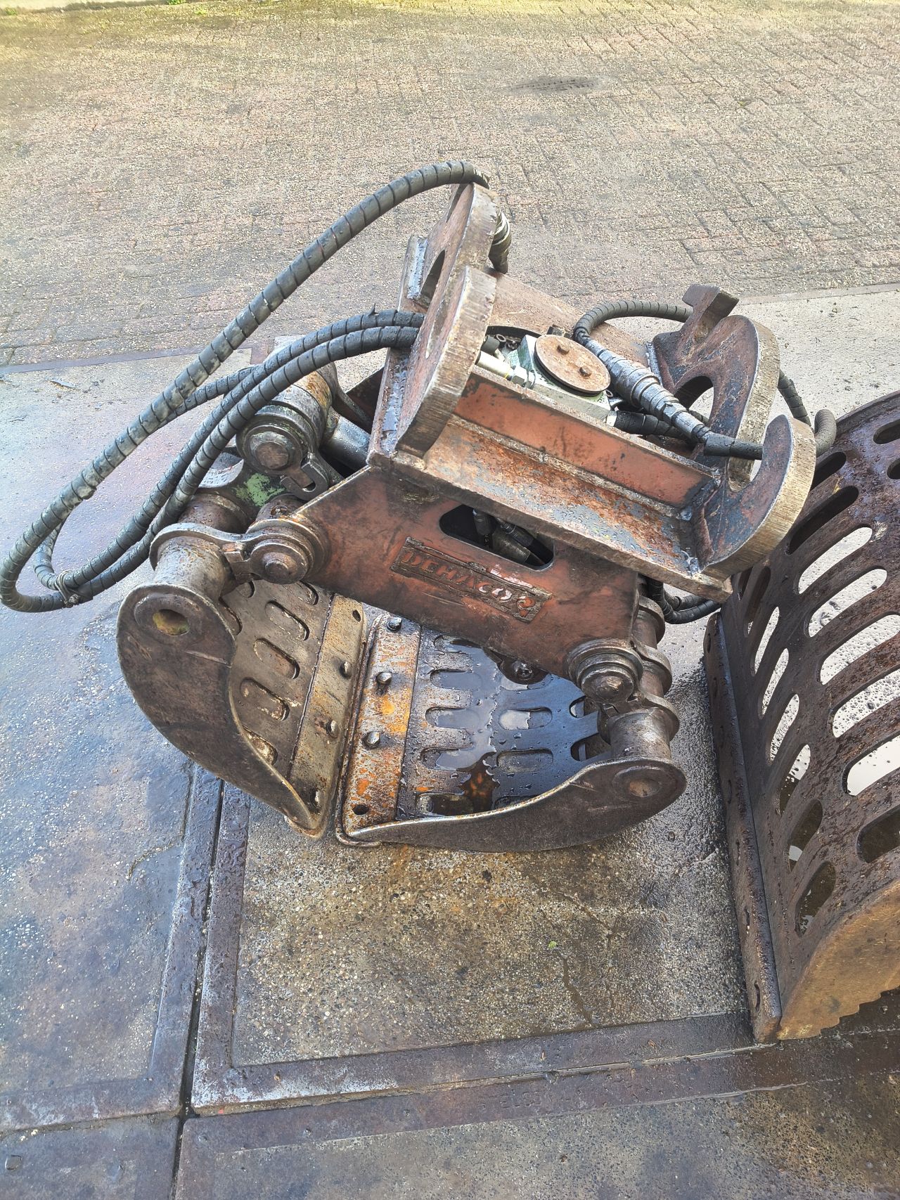 Sorteergrijper cw10 vematec zijtveld dehaco