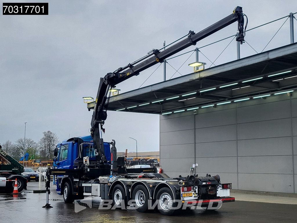 DAF CF 400 8X2 HIAB 244 EP-3 Hipro Crane Kran HIAB XR21S61 Lift+steering axle Euro 6