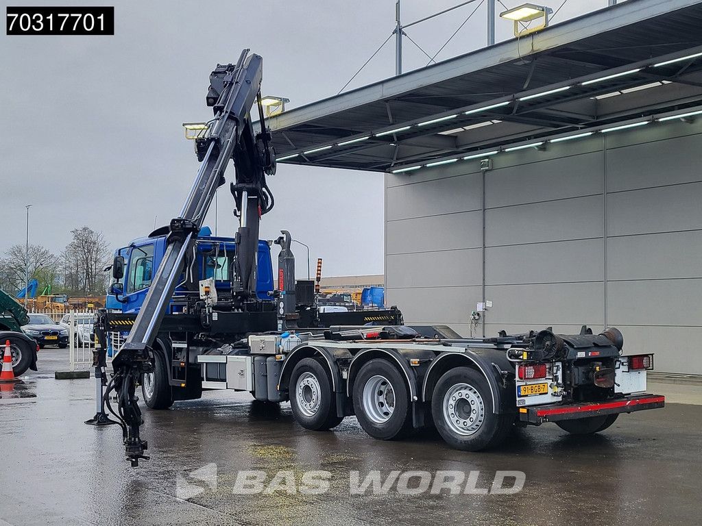 DAF CF 400 8X2 HIAB 244 EP-3 Hipro Crane Kran HIAB XR21S61 Lift+steering axle Euro 6