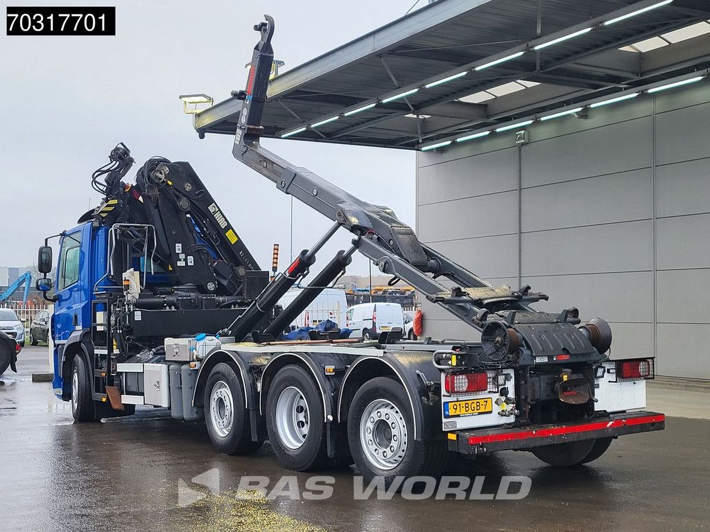 DAF CF 400 8X2 HIAB 244 EP-3 Hipro Crane Kran HIAB XR21S61 Lift+steering axle Euro 6