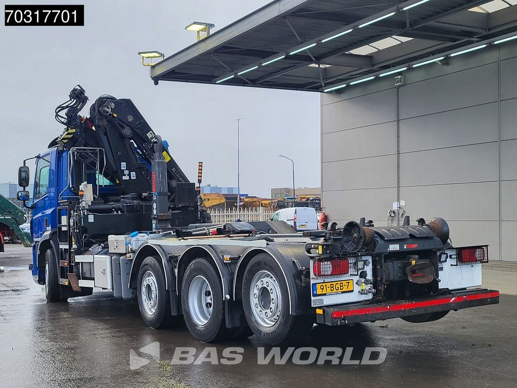 DAF CF 400 8X2 HIAB 244 EP-3 Hipro Crane Kran HIAB XR21S61 Lift+steering axle Euro 6