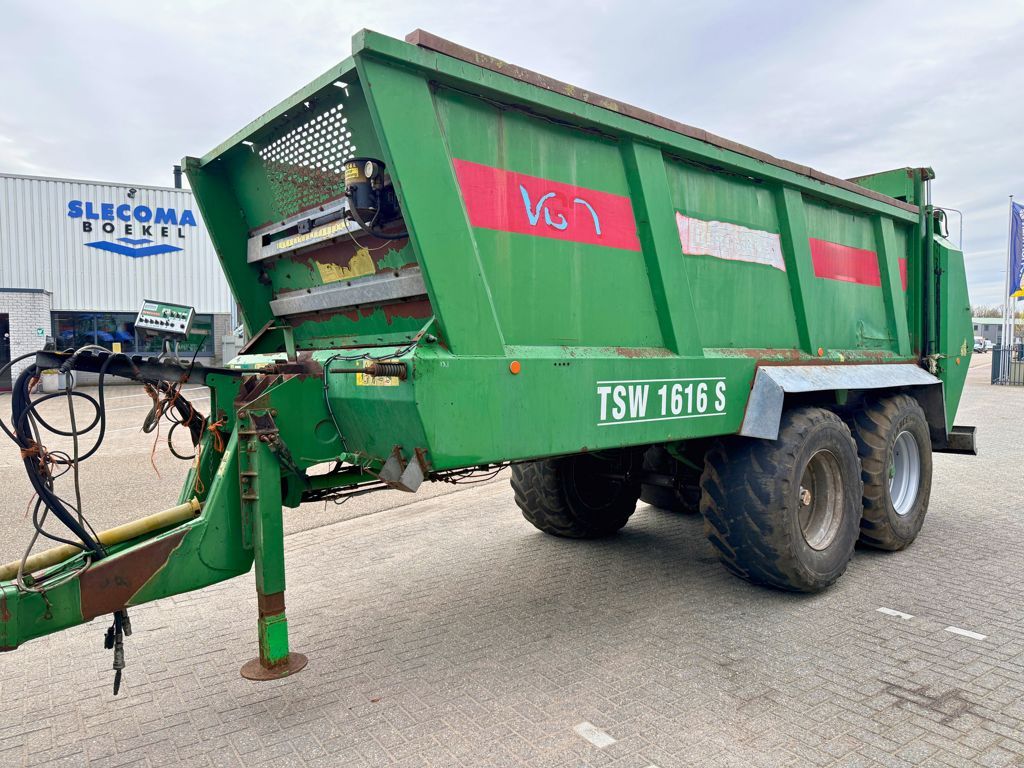 Bergmann TSW 1616S Meststrooier