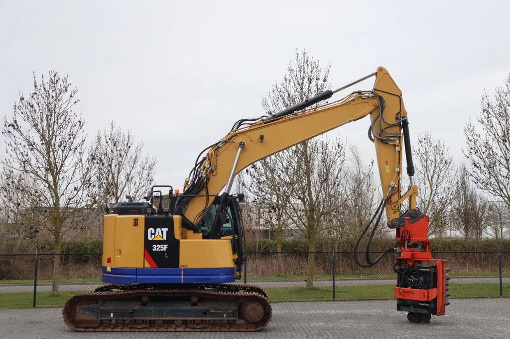 Caterpillar 325 F LCR | MOVAX SG-50V | ROTOTILT | SHEET PILE DRIVER
