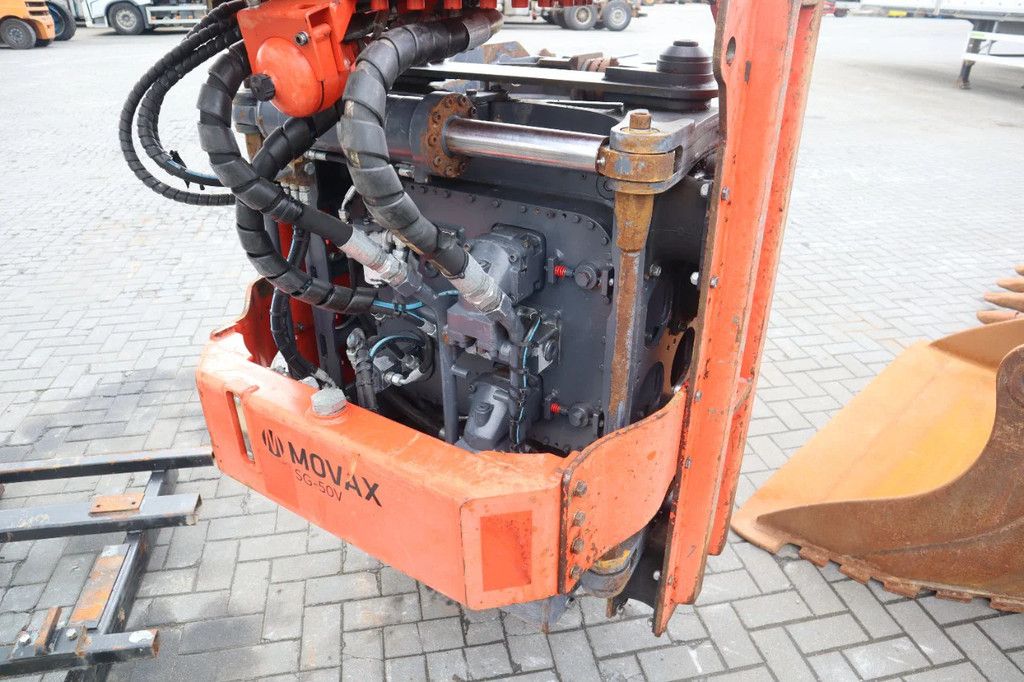 Caterpillar 325 F LCR | MOVAX SG-50V | ROTOTILT | SHEET PILE DRIVER