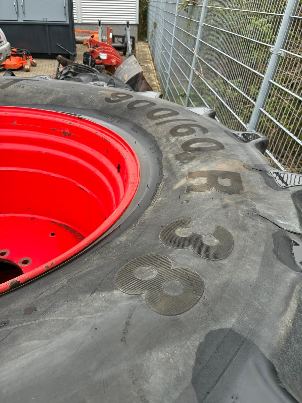 Set Continental 900/60 R38 banden tbv Fendt 800 / 900 serie