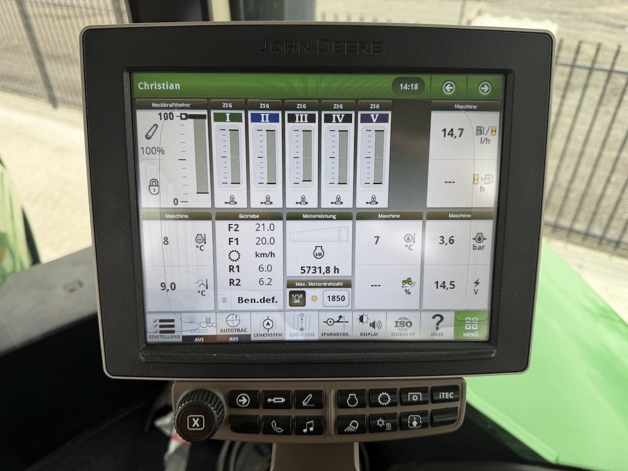 John Deere 9620 RX Quadtrac