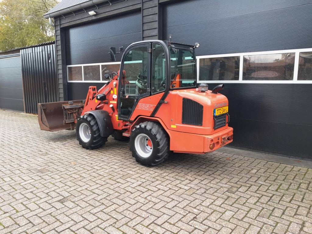 Schäffer 3350 minishovel met cabine NL kenteken
