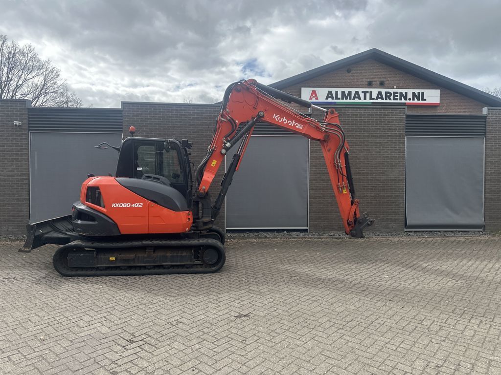 Kubota KX080-4GL2P Graafmachine