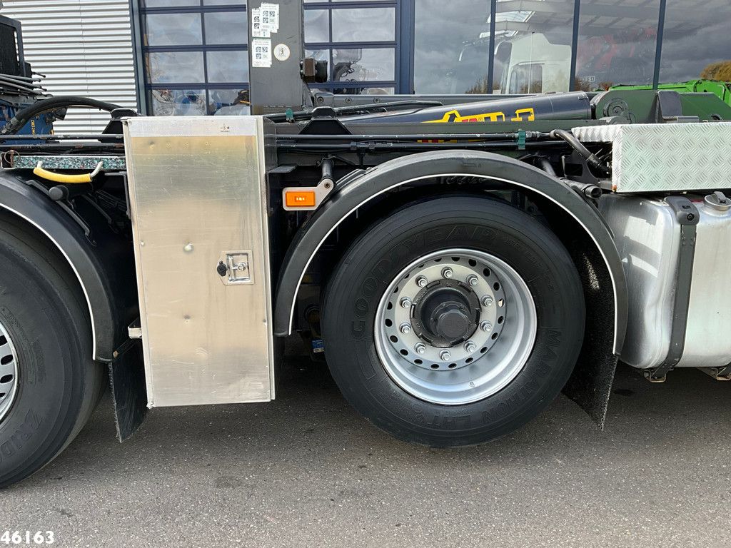 Scania R 480 10x4 Retarder HMF 16 Tonmeter Z-kraan