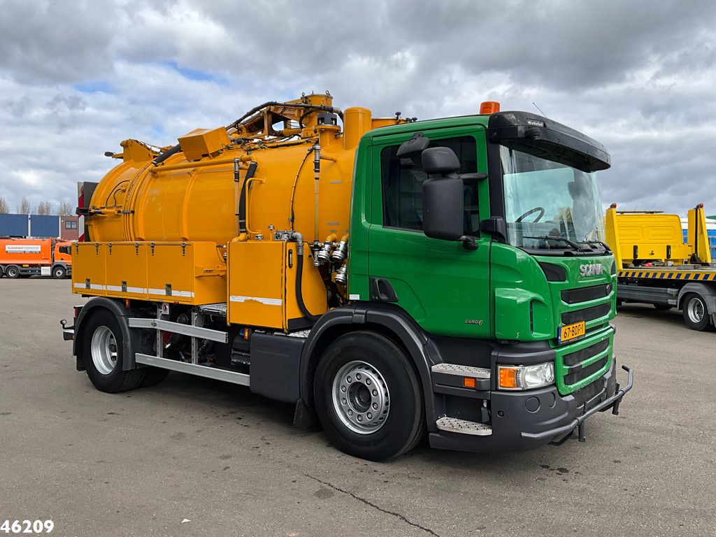 Scania P 320 Euro 6 Bekker LaGram 8m³ kolkenzuiger