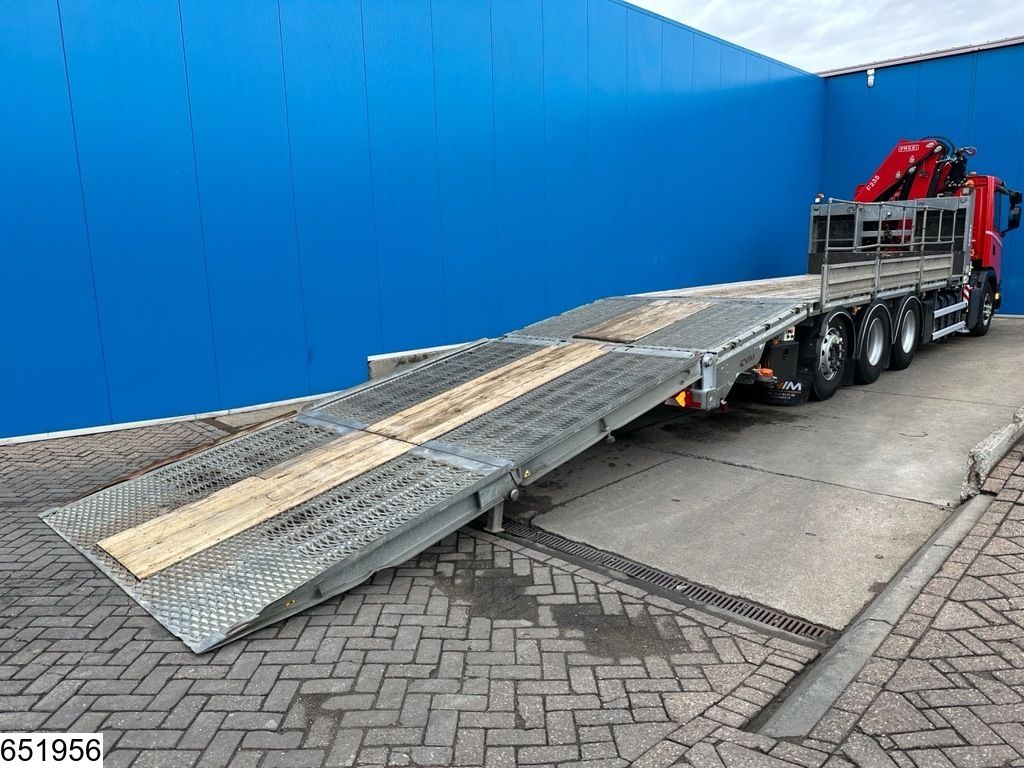 Scania G 410 XT EURO 6e, CNG, 8x4, Retarder, Fassi