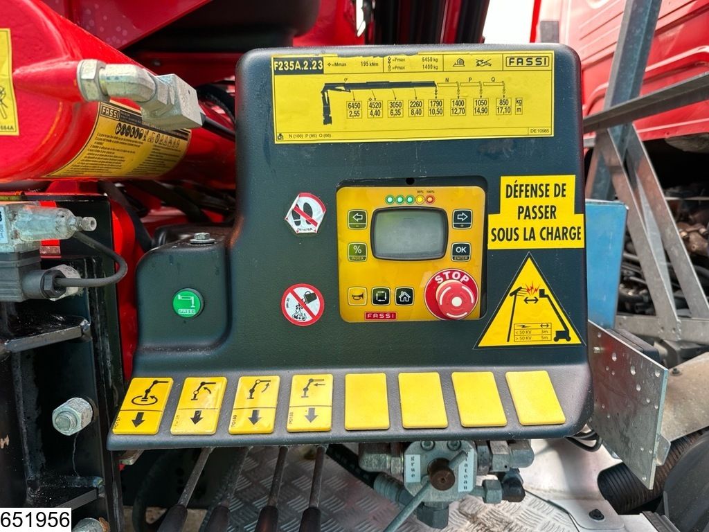 Scania G 410 XT EURO 6e, CNG, 8x4, Retarder, Fassi