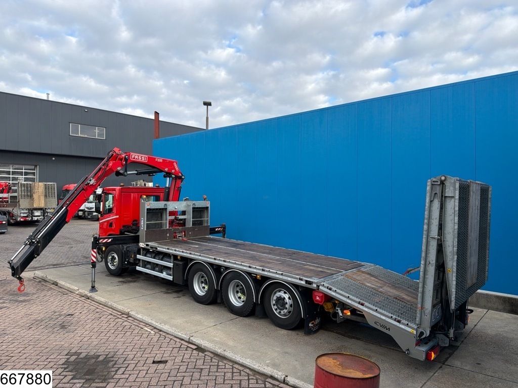 Scania G 410 XT EURO 6e, CNG, 8x4, Retarder, Fassi