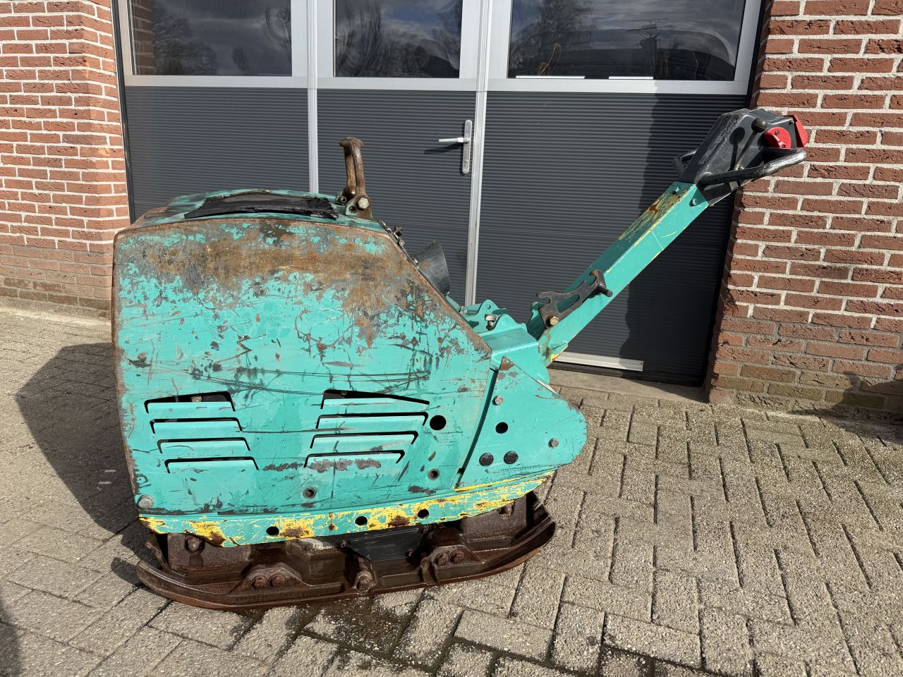 Bomag BPR 100/80 D trilplaat, Wacker Neuson