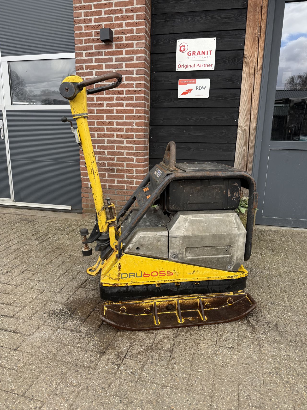 Wacker Neuson DPU 6055 trilplaat