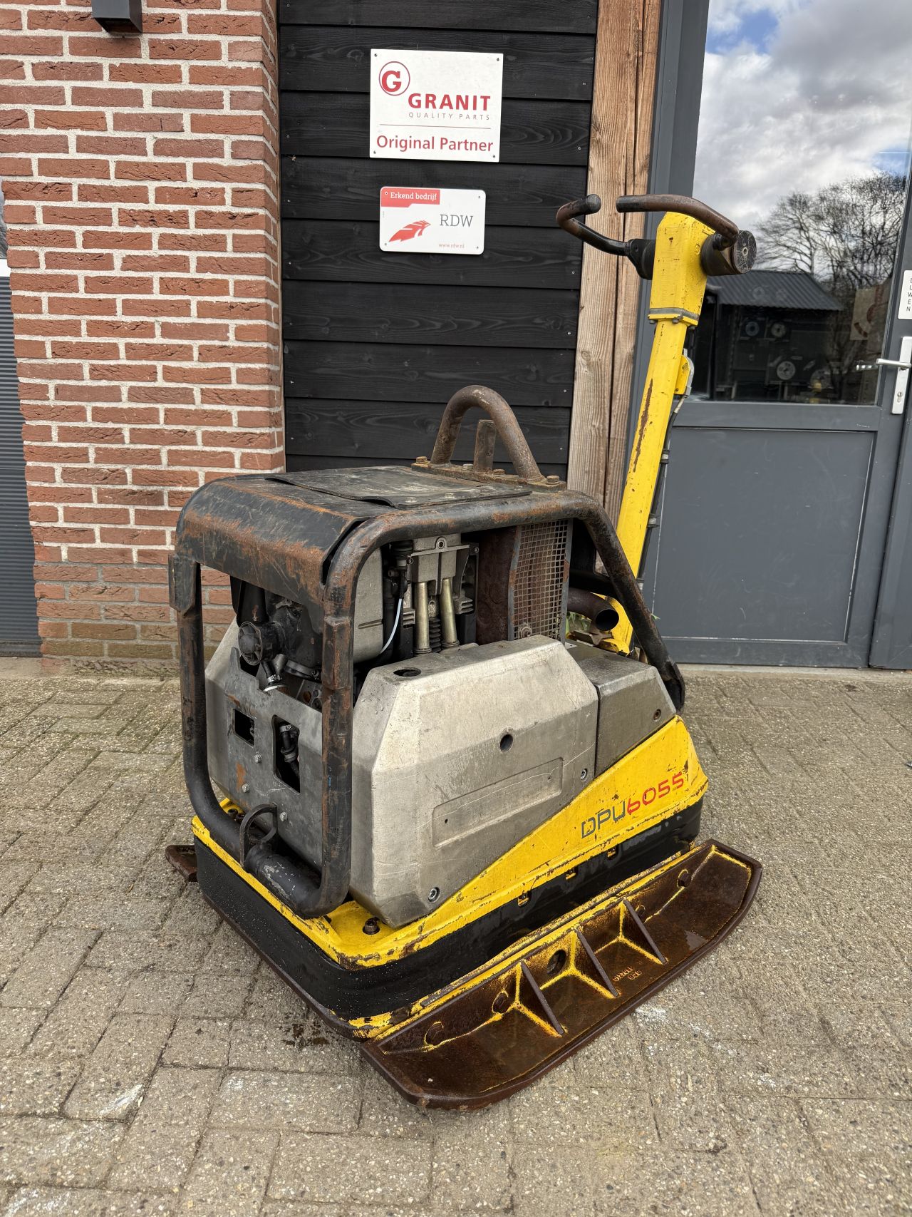 Wacker Neuson DPU 6055 trilplaat