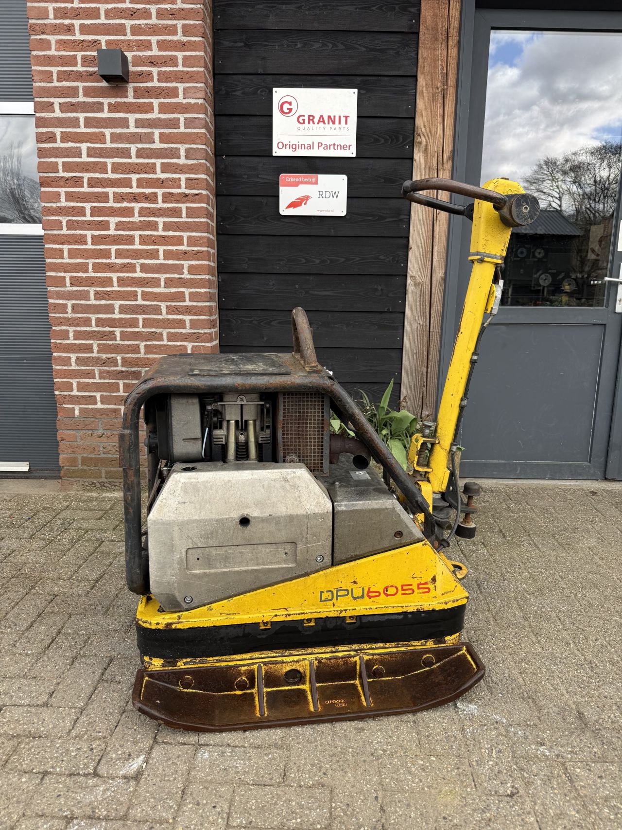Wacker Neuson DPU 6055 trilplaat