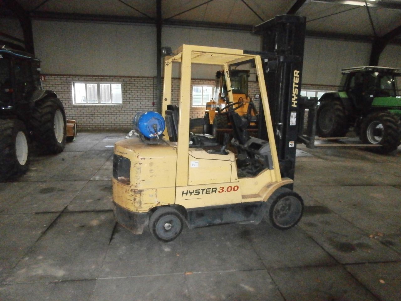 Hyster H 30 freelift triplo side-shift €4750,00
