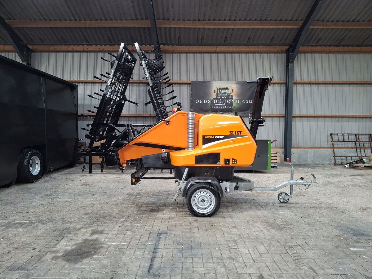 Eliet Mega Prof hakselaar, versnipperaar, BJ2020, Demo!