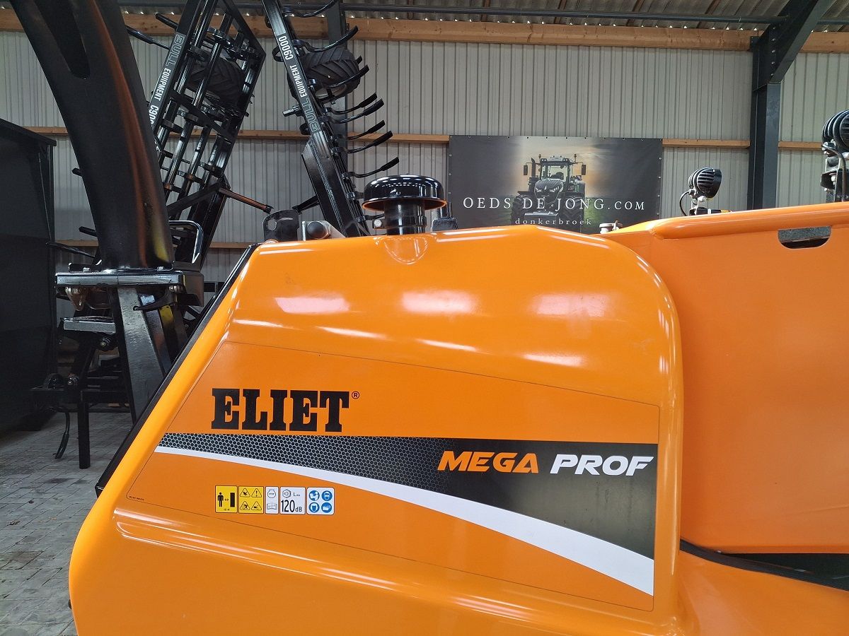 Eliet Mega Prof hakselaar, versnipperaar, BJ2020, Demo!