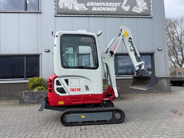 Takeuchi TB216 bj2019 1.8T Minigraver Minikraan ZGST