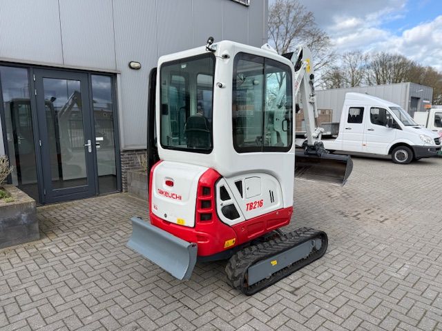 Takeuchi TB216 bj2019 1.8T Minigraver Minikraan ZGST
