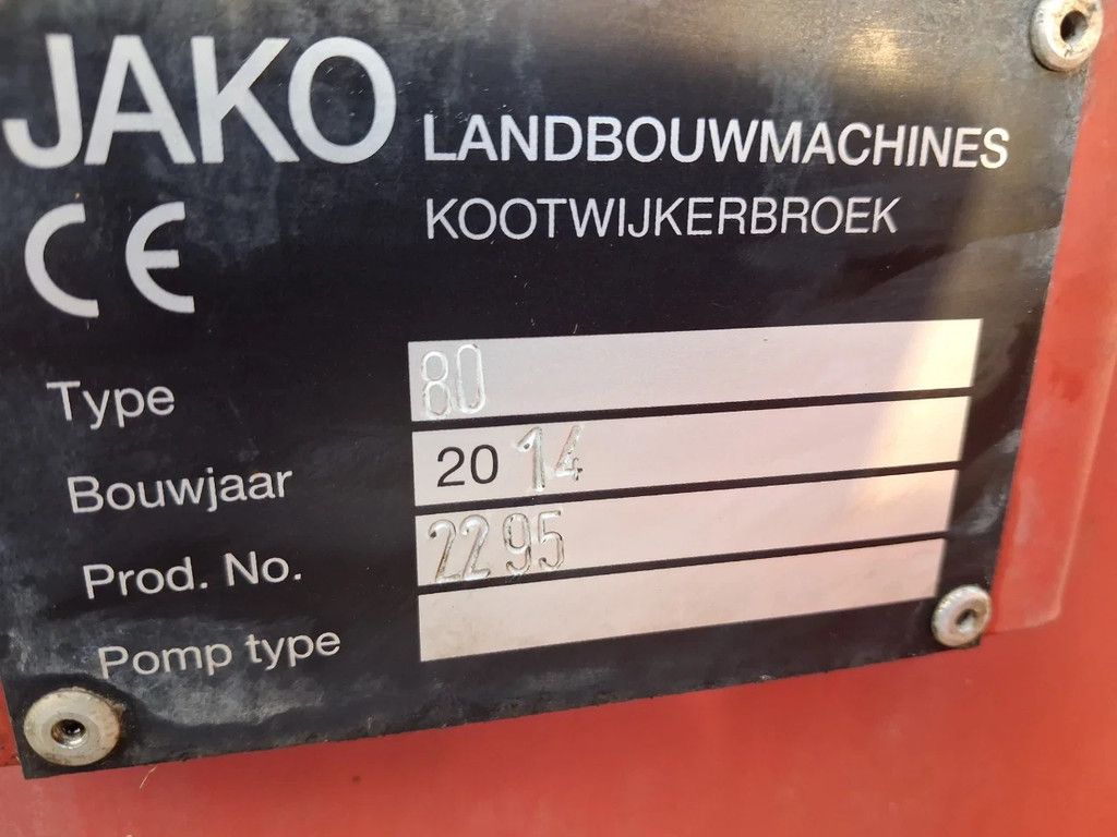 Jako TIGER 80 Tiger 80 kipper/bakkenwagen met deuren