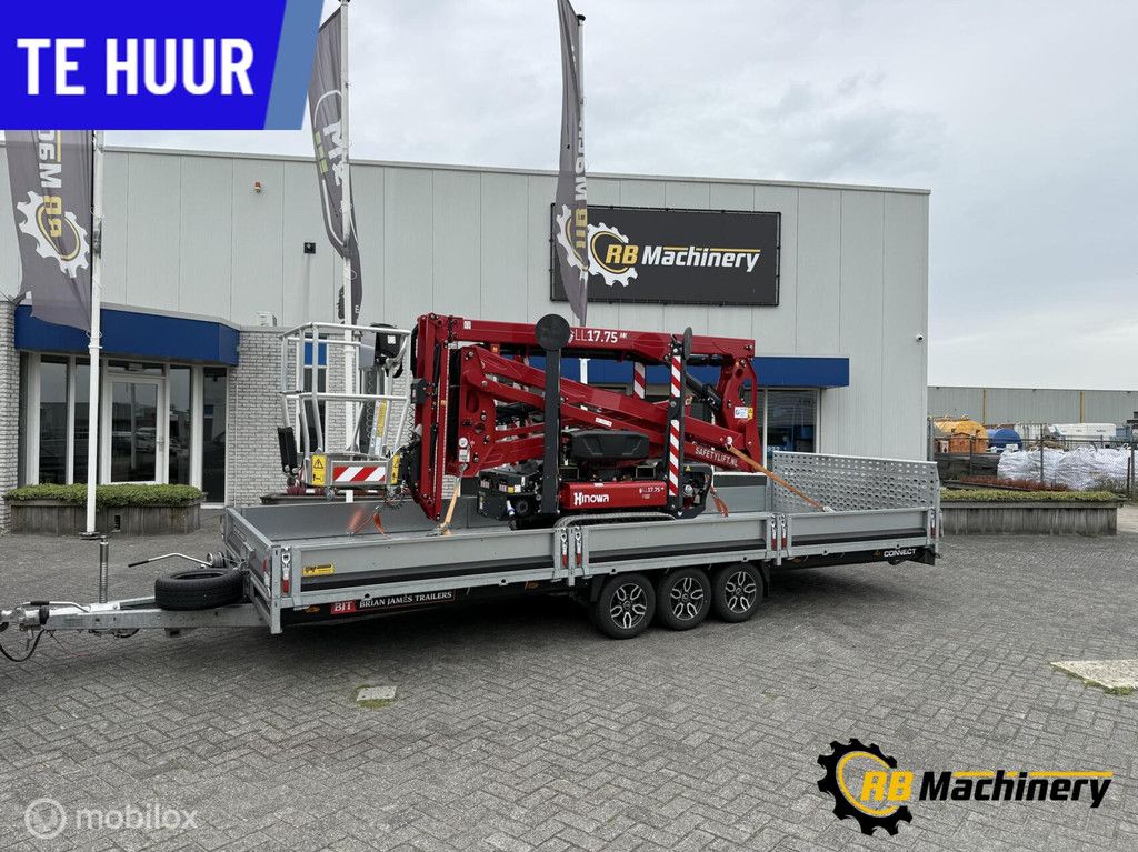 Te huur spinhoogwerker/ telescoophoogwerker