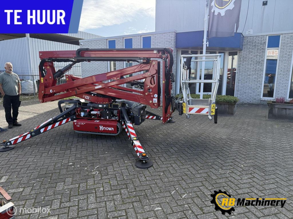 Te huur spinhoogwerker/ telescoophoogwerker