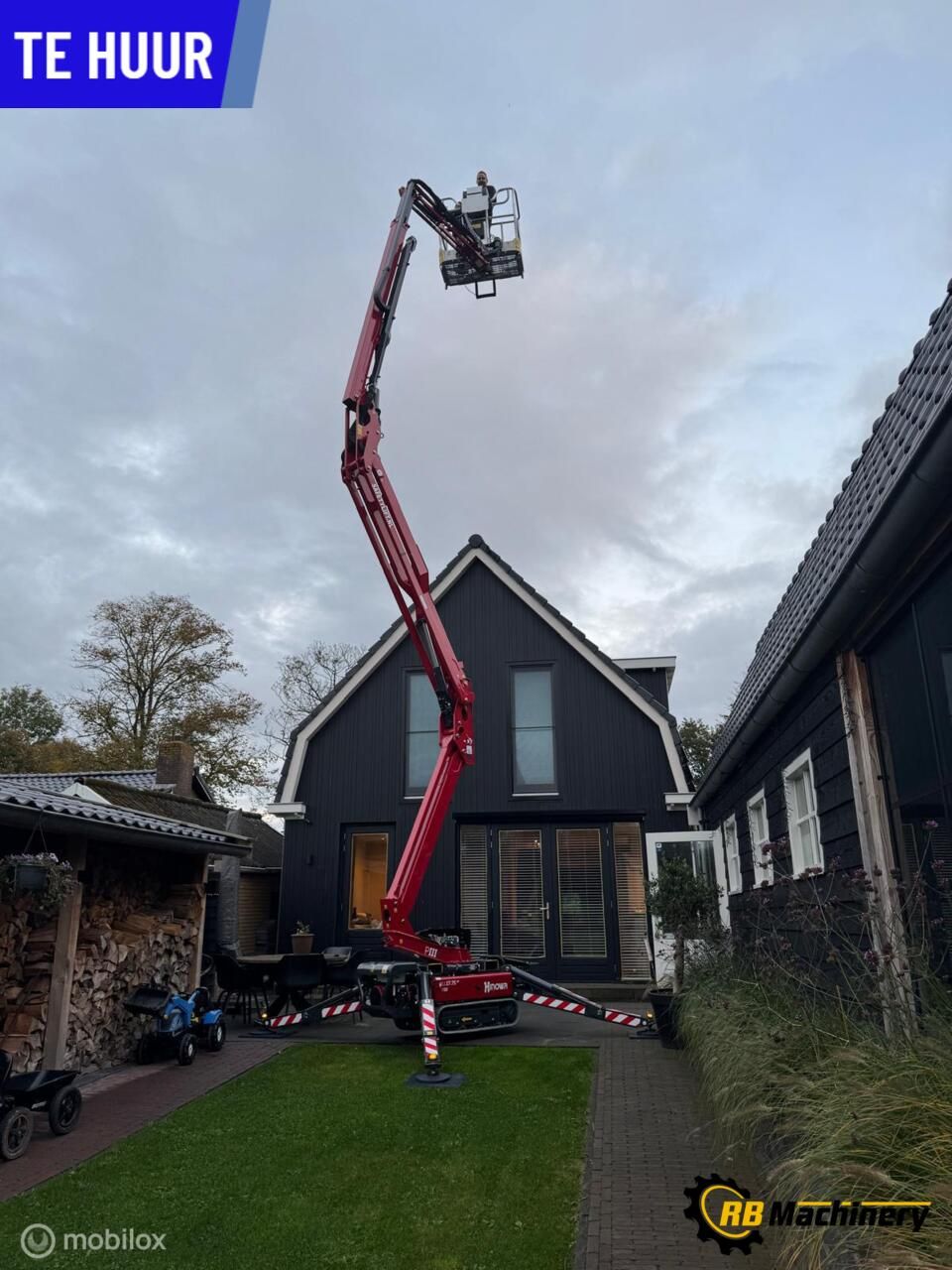 Te huur spinhoogwerker/ telescoophoogwerker