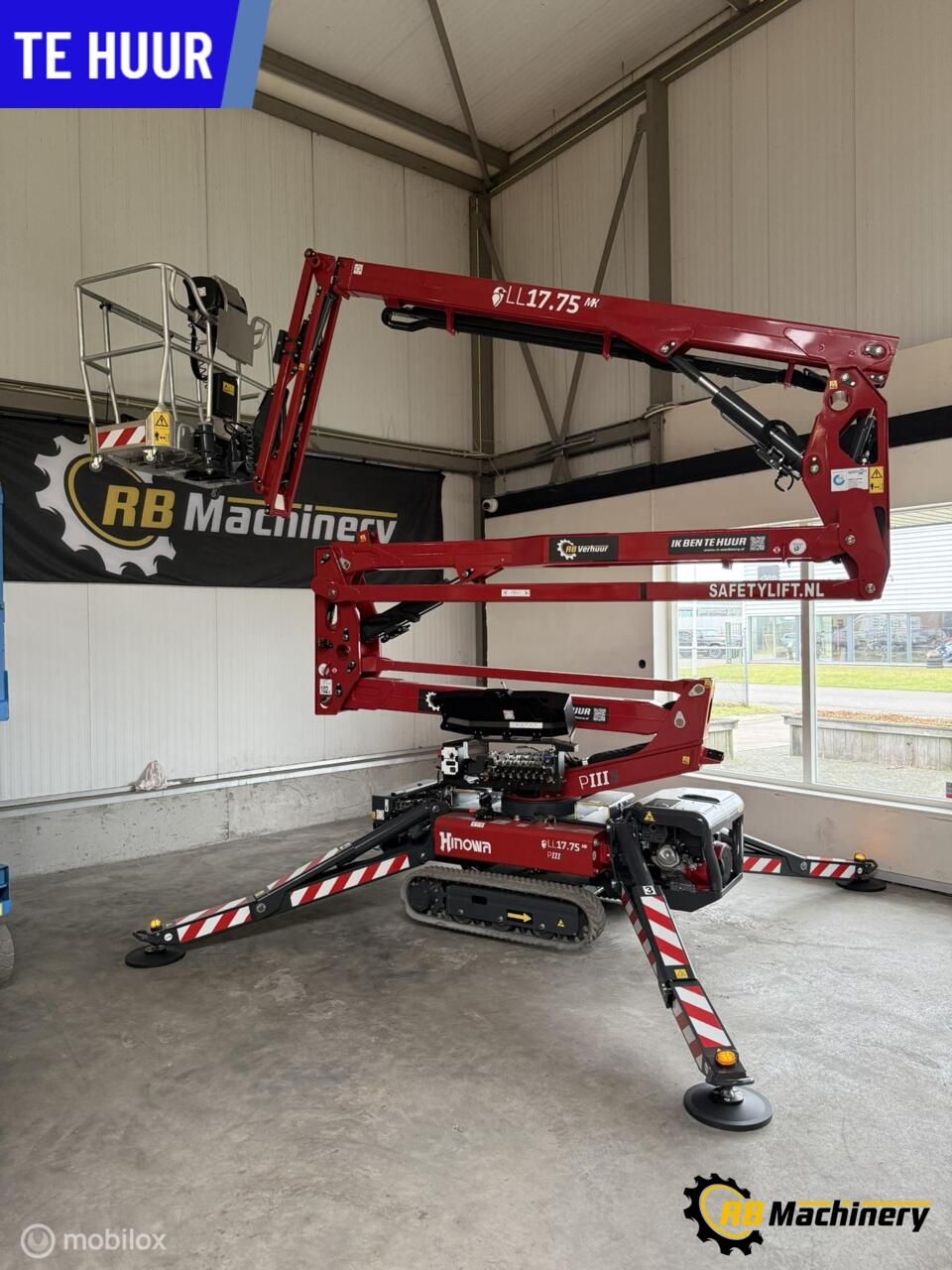 Te huur spinhoogwerker/ telescoophoogwerker