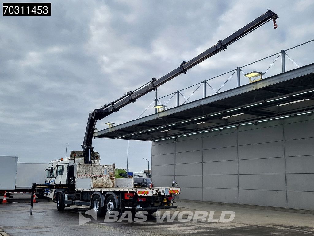 MAN TGA TGA 26.440 6X2 HIAB 322 E P-5 XS Kran Crane extendable loadfloor Lift-Axle Euro 4