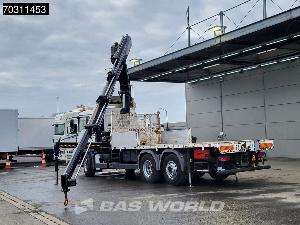 MAN TGA TGA 26.440 6X2 HIAB 322 E P-5 XS Kran Crane extendable loadfloor Lift-Axle Euro 4