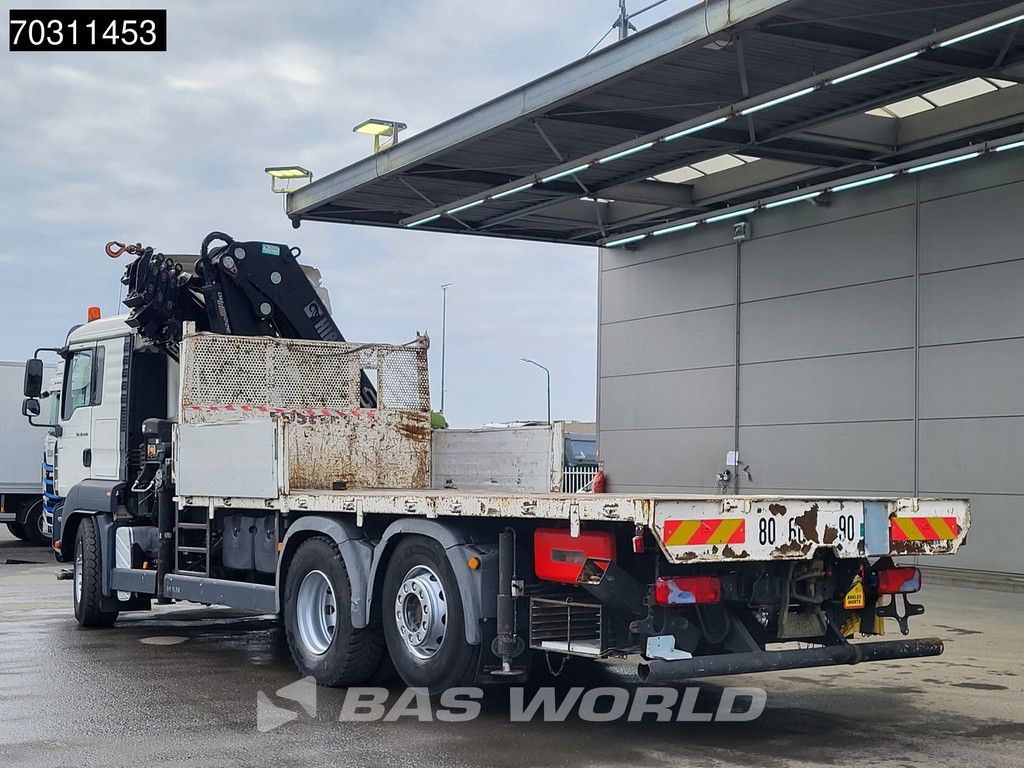 MAN TGA TGA 26.440 6X2 HIAB 322 E P-5 XS Kran Crane extendable loadfloor Lift-Axle Euro 4
