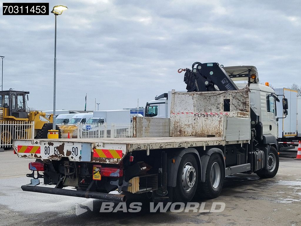 MAN TGA TGA 26.440 6X2 HIAB 322 E P-5 XS Kran Crane extendable loadfloor Lift-Axle Euro 4