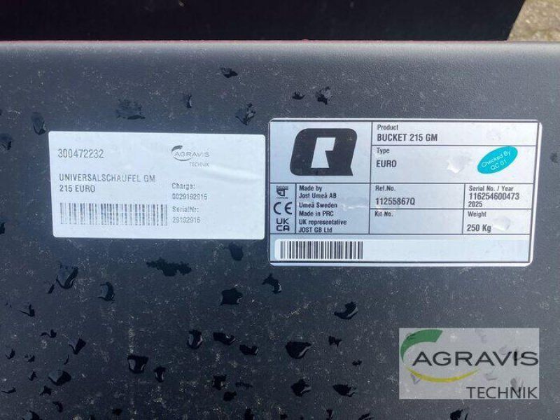 Quicke UNIVERSALSCHEL GM 215 EURO