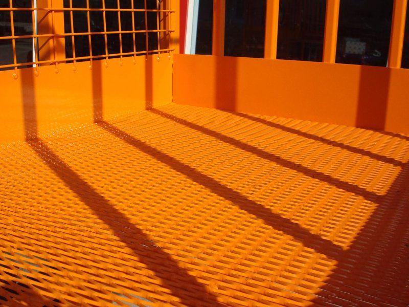 Arbeitskorb mit Erhöhung