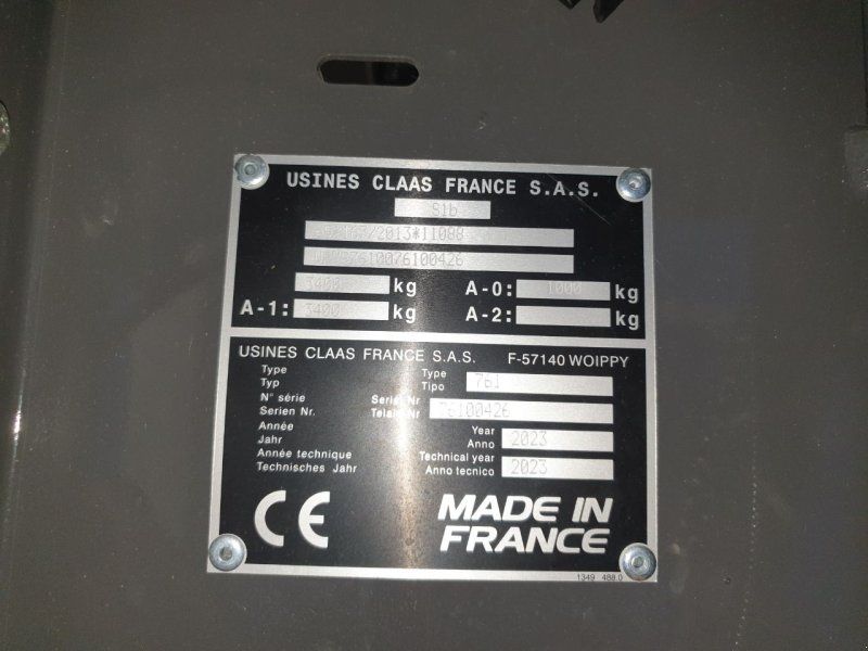 Claas Rollant 455 RC 16 Uniwarp