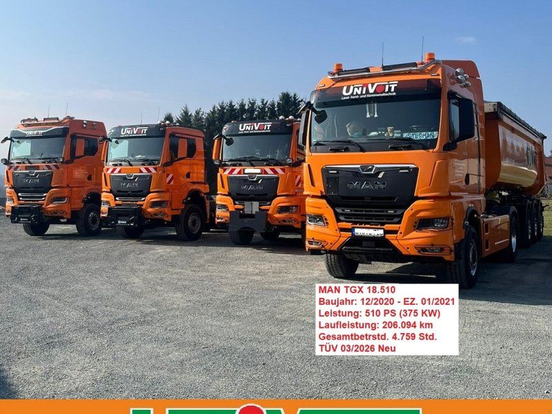 MAN TGX 18.510 Allrad Hydrodrive Hydraulik Kippsattel Sattelzugmas