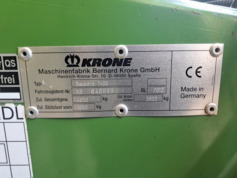 Krone Swadro 1400