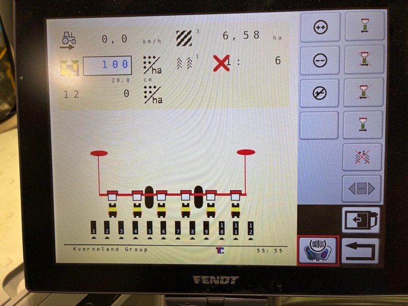 Kverneland Optima HD e-drive 6,00m