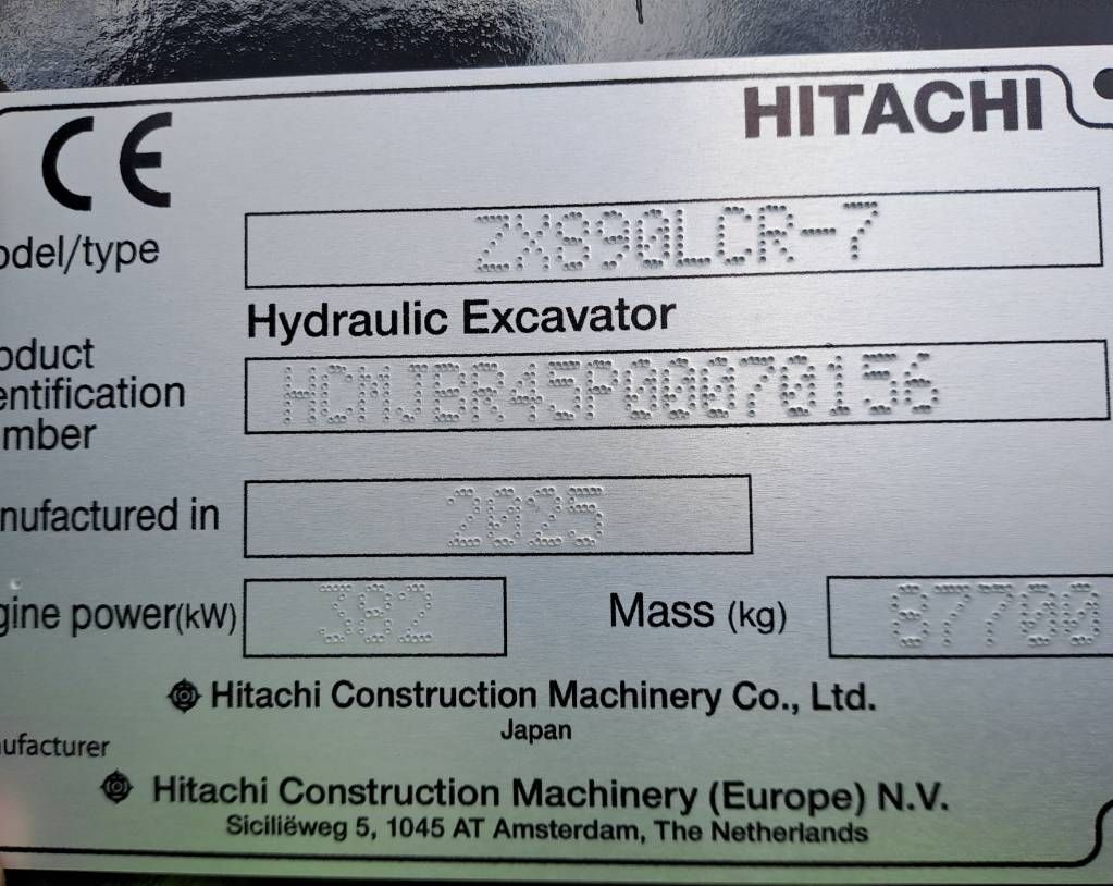 Hitachi ZX 890 LC R-7