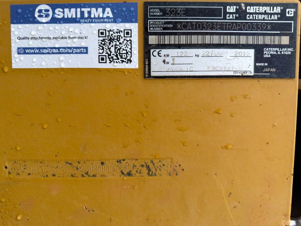 CAT 323EL VA