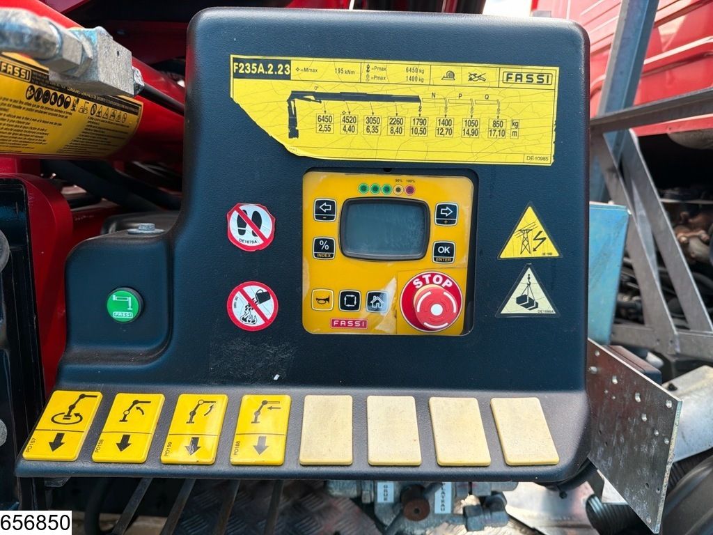 Scania G 410 XT EURO 6e, CNG, 8x4, Retarder, Fassi