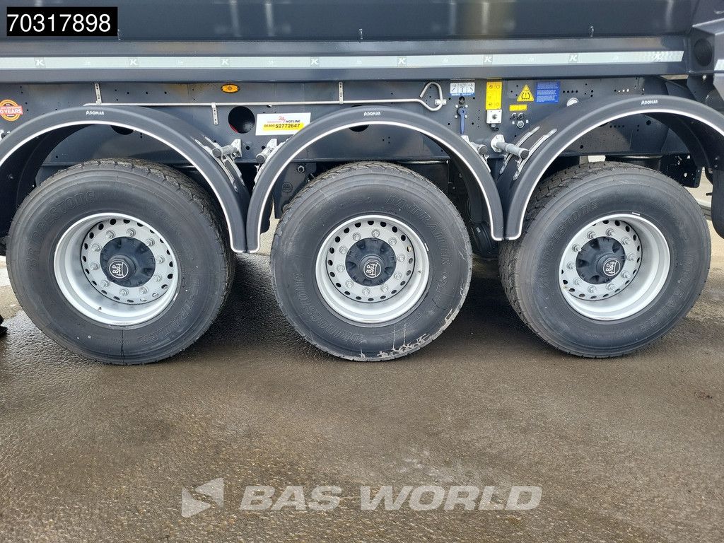 Kässbohrer XS 3 axles NEW 2x Liftaxles 24m3 Steel Tipper