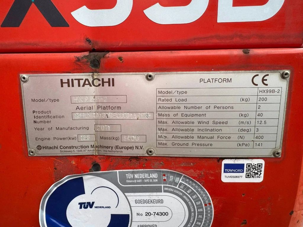 Hitachi HX99B Hoogwerker 2 stuks