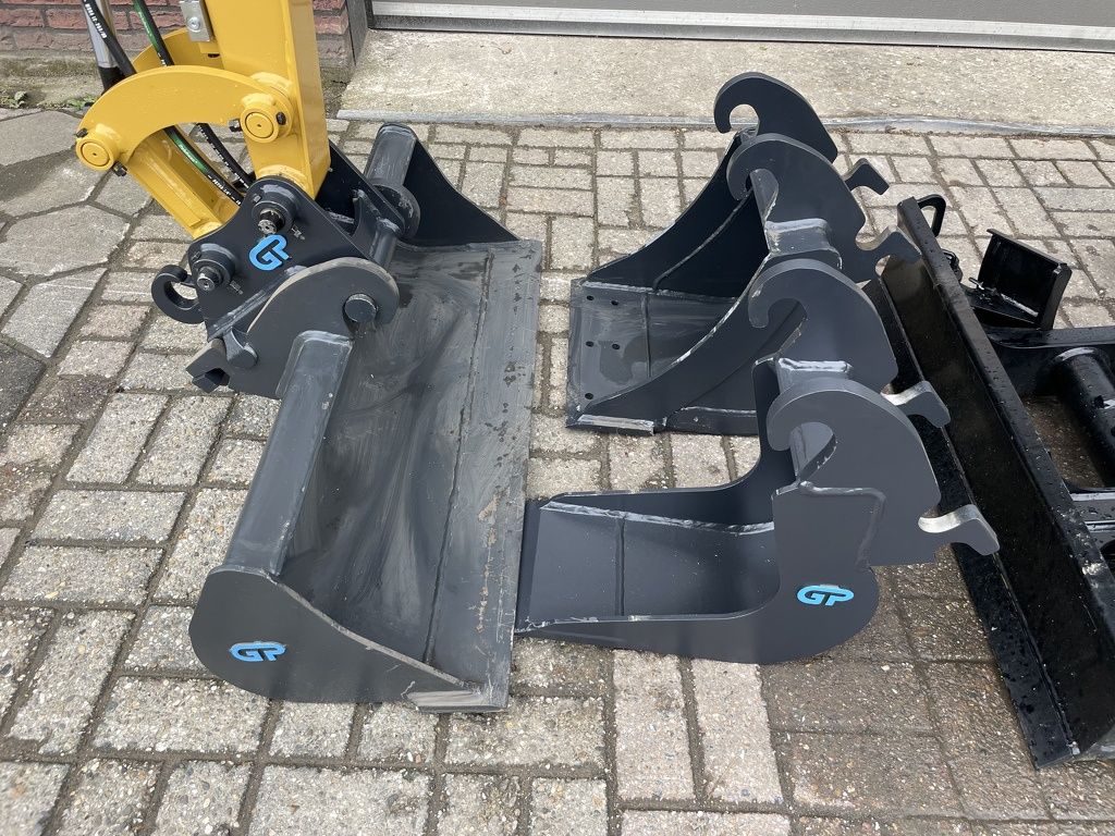 Caterpillar 301.6 1925 kg minigraver NIEUW sloop / sorteer functie